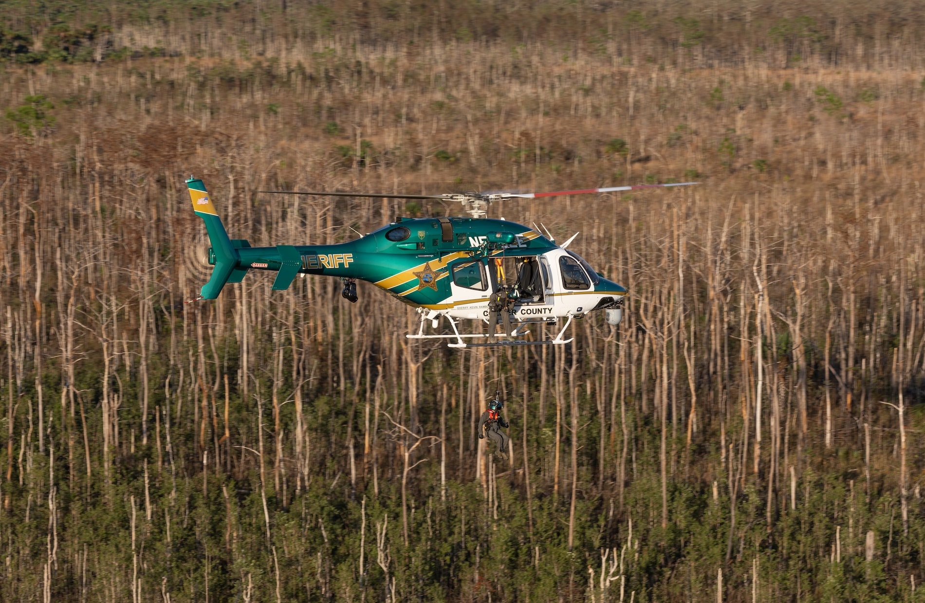 Bell429-保安官仕様-治安維持作戦