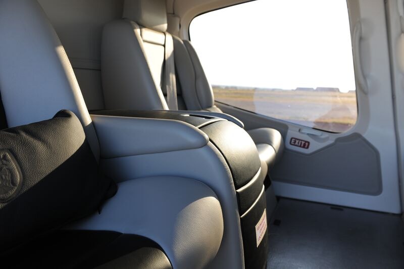 Bell 429のインテリア