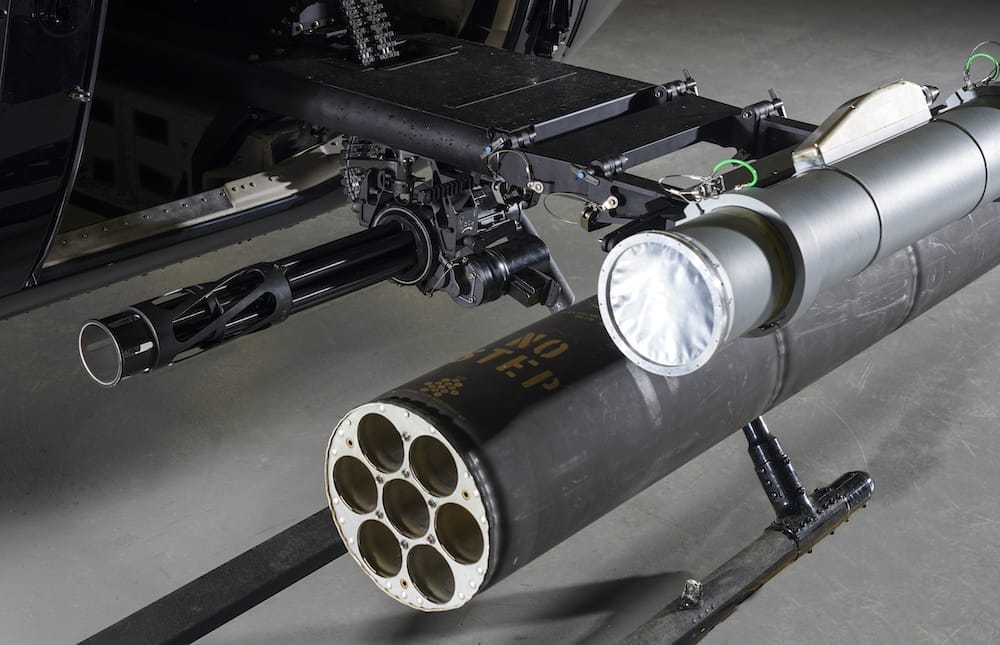 Bell 407Mの兵器クローズアップ