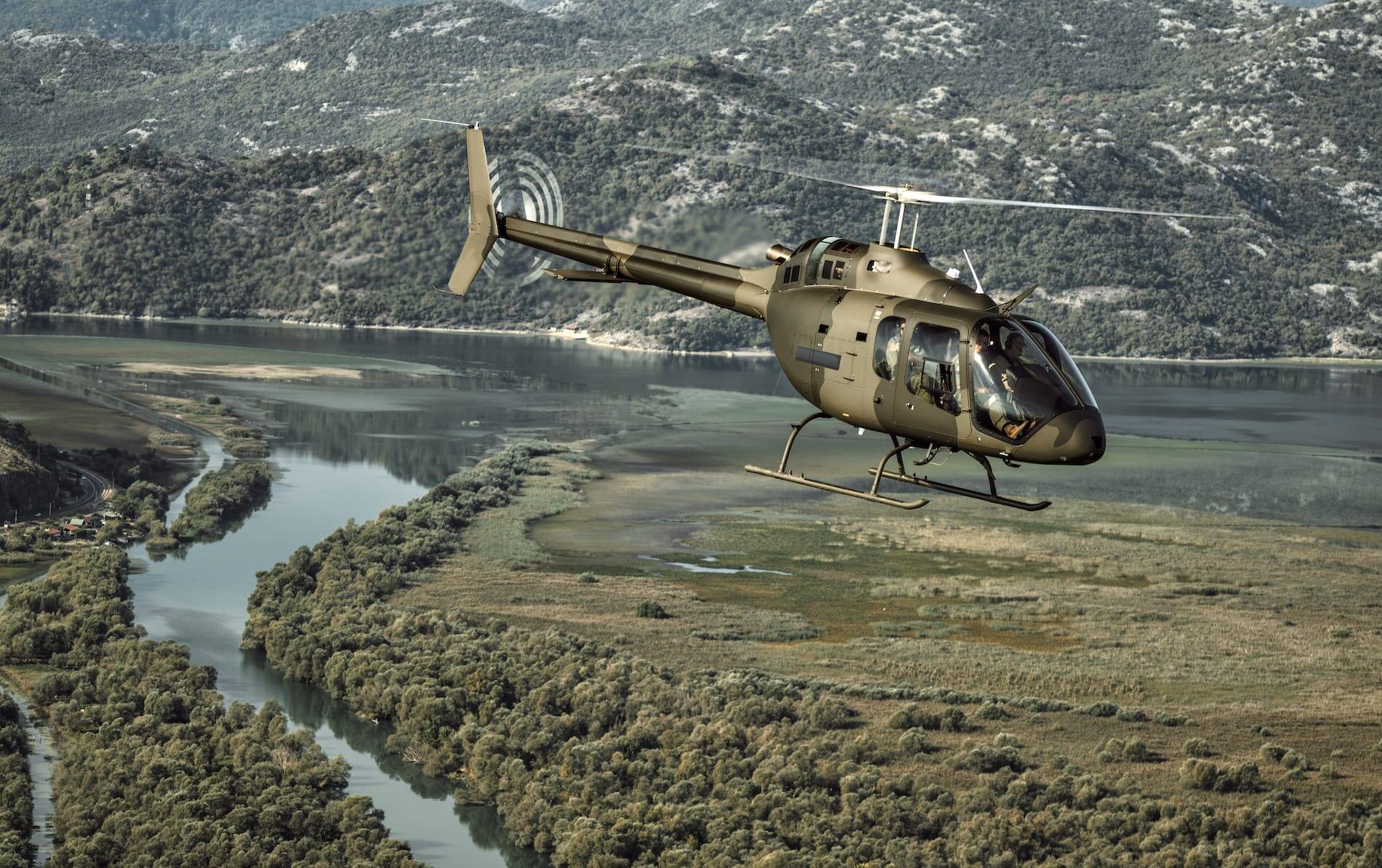 Bell 505 Jet Ranger X - 優れた適応力およびフレキシブルな多用途性を